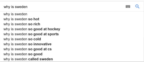 why is sweden